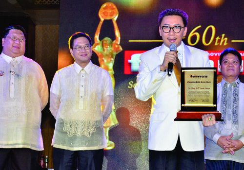 FAMAS OUTSTANDING PUBLIC SERVICE 2012