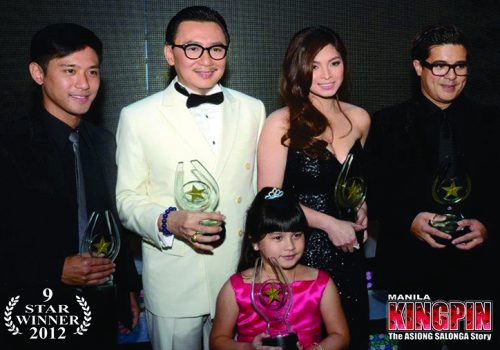 STAR BEST ACTOR 2012 FOR "MANILA KINGPIN" (ASIONG SALONGA STORY)